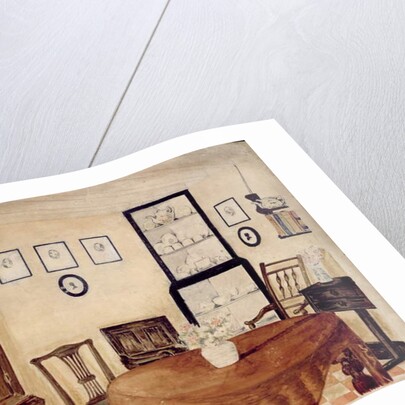 Interior of an Antique Dealer's House, c.1870 by English School