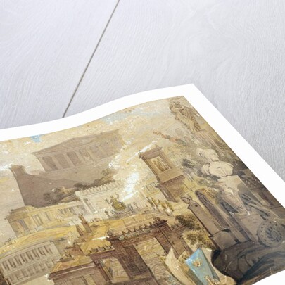 A Recreation of the Architecture of Ancient Athens, c.1830 by James Pennathorne