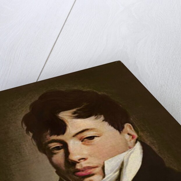 Portrait of a Dandy with a White Cravat, c.1815 by Louis Leopold Boilly