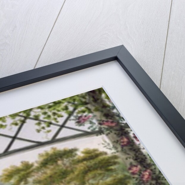 The Trellised Gardens at the Villa Gallo, 1824 by Marianne D'Esterhazy