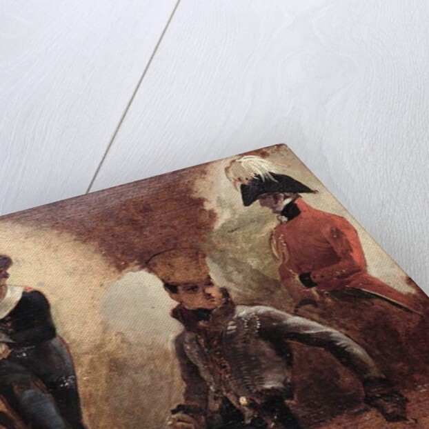 Studies of a Coldstream Guards Officer and Military Portraits, 1815 by George Jones