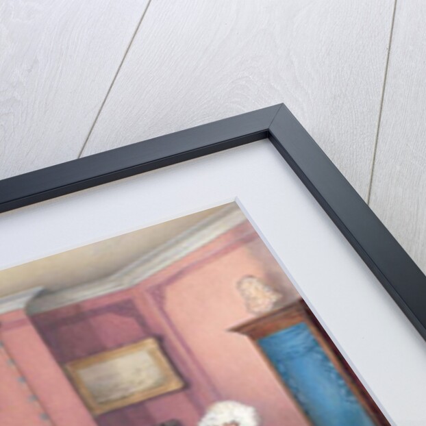 An English William IV Sitting Room in Late Summer, c.1830 by English School