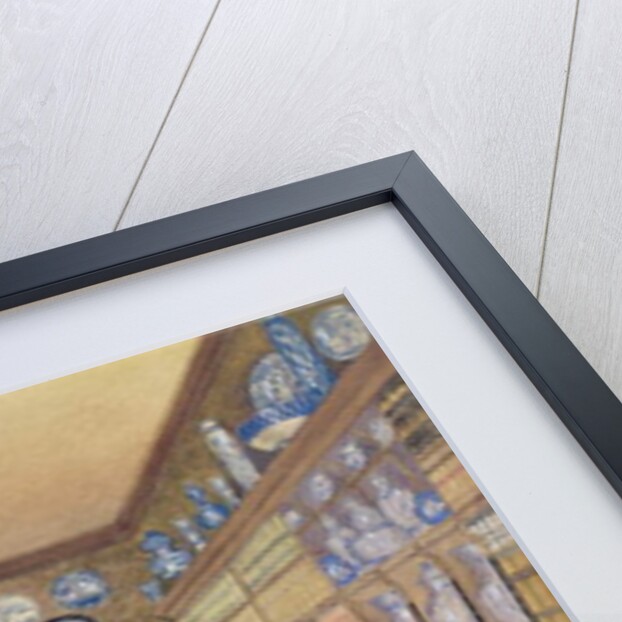 The Morning Room, Bowden Hall, Upton St. Leonards, Gloucester by John Dearman Birchall