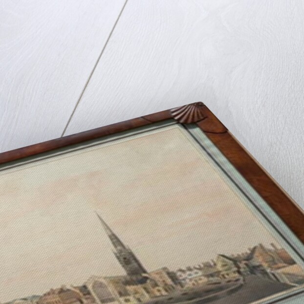 A panoramic view of the town of Coventry by Walker