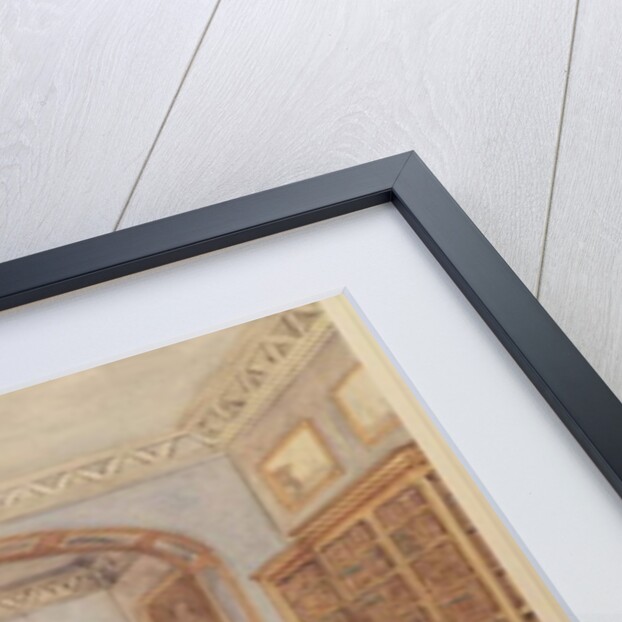 Library - Music Room with the Northwick Bacchus and Ariadne after Titian, c.1830 by English School