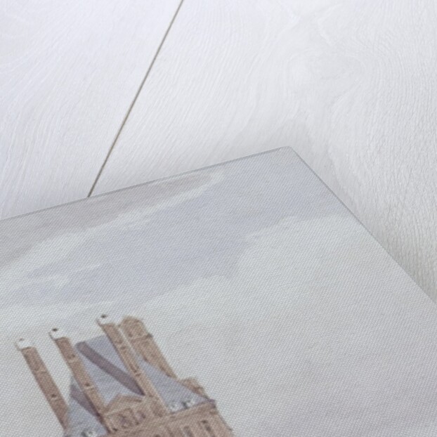 View of the Tuilleries on the Seine by Thomas Shotter Boys