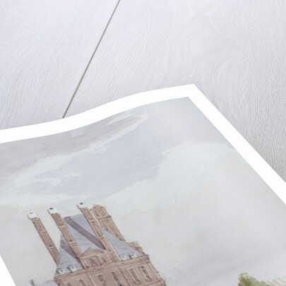 View of the Tuilleries on the Seine by Thomas Shotter Boys