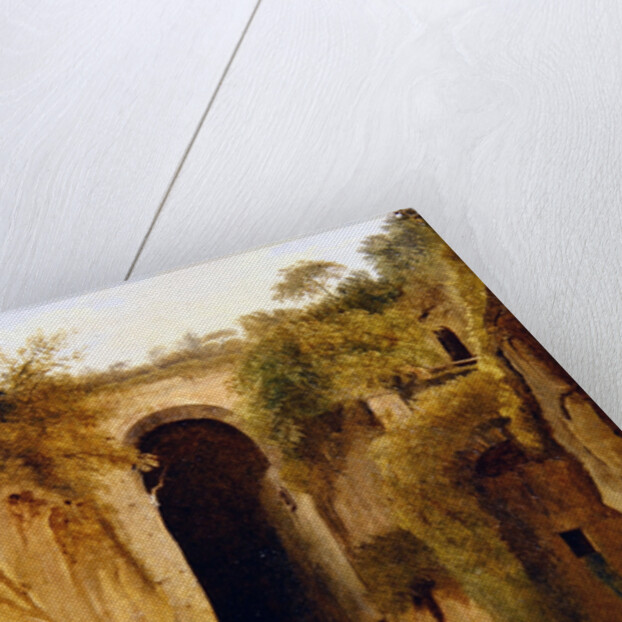 The Crypta Napoletana, beneath the Posillipo hill, Naples, c.1840 by Neapolitan School