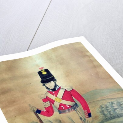 Sergeant, British Army, c.1815 by English School