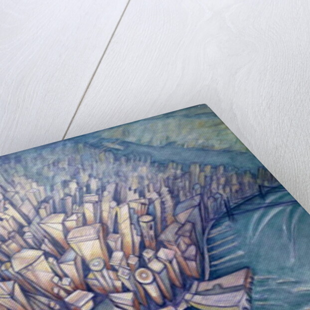 Manhattan from Above, 1994 by Charlotte Johnson Wahl