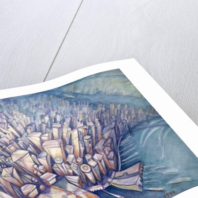 Manhattan from Above, 1994 by Charlotte Johnson Wahl