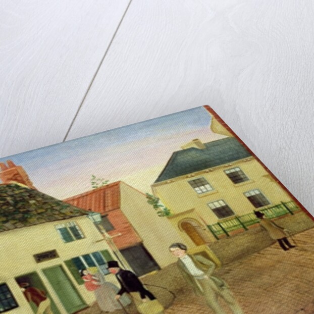 Street Scene by English School