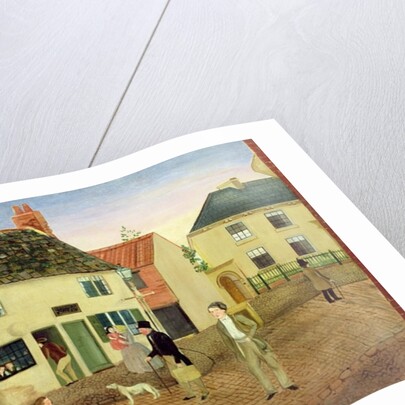 Street Scene by English School