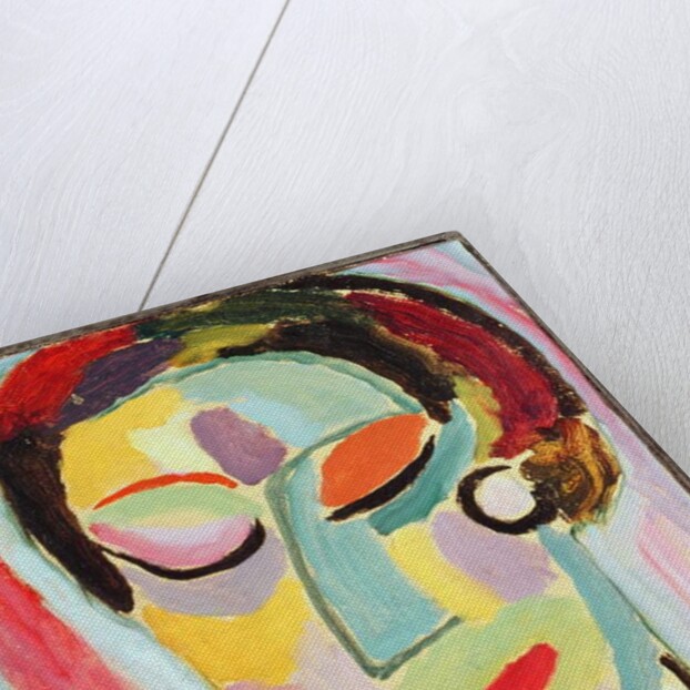 Closed Eyes by Alexej von Jawlensky