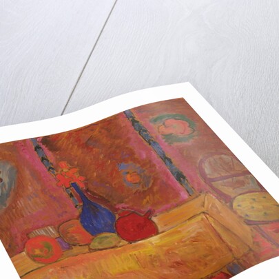 Still Life with Jug and Sculpture on a Table by Alexej von Jawlensky