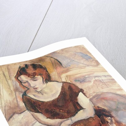 Young Woman, 1925 by Jules Pascin