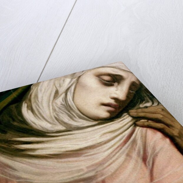 Virgin Mary at the Foot of the Cross, 1847 by Henri Lehmann