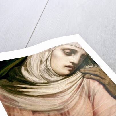 Virgin Mary at the Foot of the Cross, 1847 by Henri Lehmann