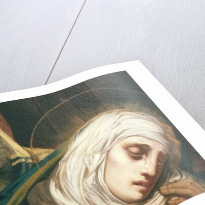 Virgin Mary at the Foot of the Cross, 1847 by Henri (1814-82) Lehmann