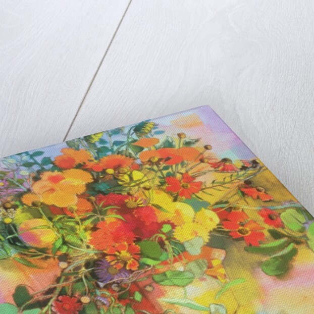 Autumn Flowers by Claire Spencer