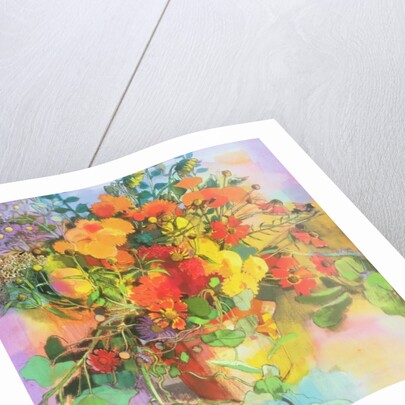 Autumn Flowers by Claire Spencer