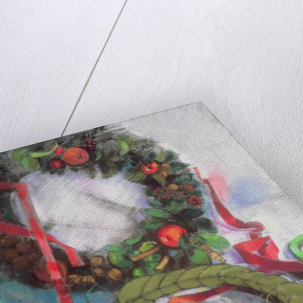Making of Christmas Garlands by Claire Spencer