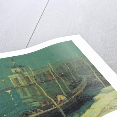 The Dogana by Night, Venice by Terrick Williams