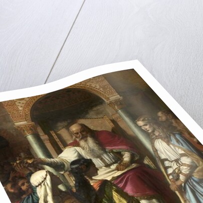 Lear and Cordelia , 1876 by John Rogers Herbert