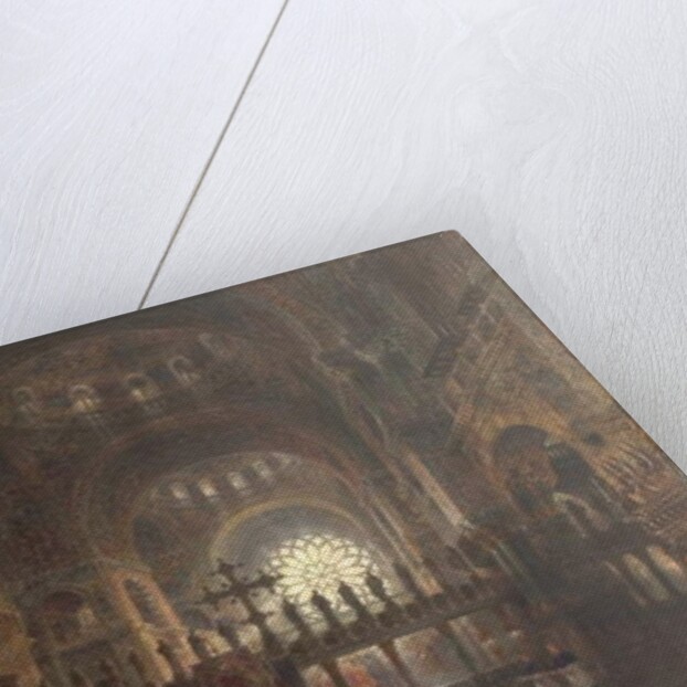 Interior of St Mark's Basilica, Venice, Italy, 1877 by Wyke Bayliss