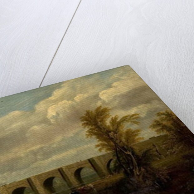 Old Trent Bridge, Nottingham, 1825 by John Rawson Walker