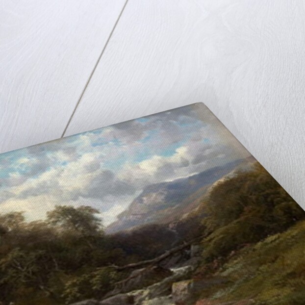 A Mountain Stream by Clarence Roe
