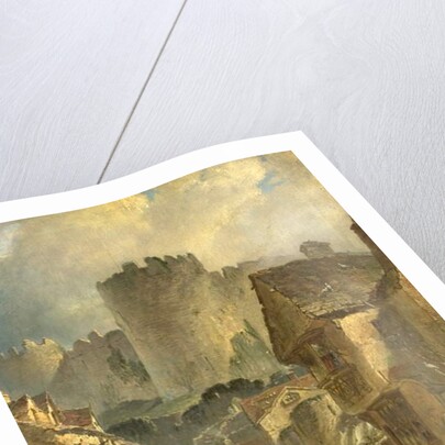 Conway Castle, North Wales, 1861 by Charles Tattershall I Dodd