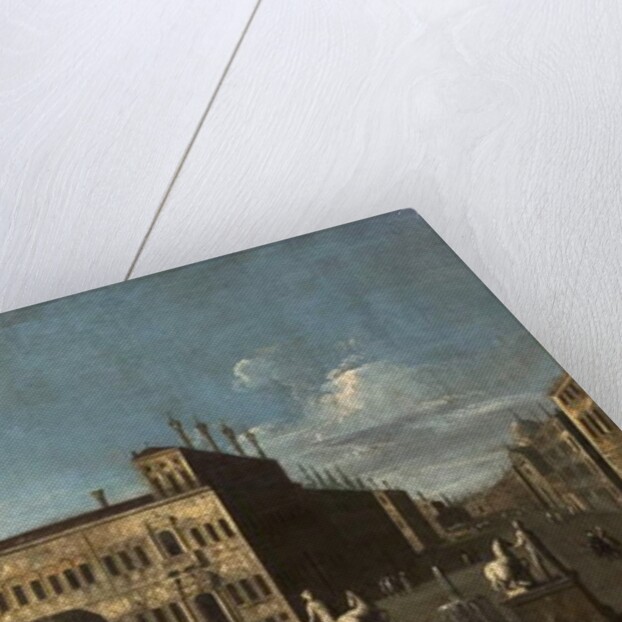 Piazza di Monte Cavallo, Rome, Italy by Antonio Canaletto