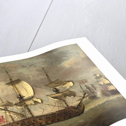 HMS 'Swiftsure', 1675-80 by Isaac Sailmaker