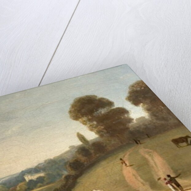 View Across Nottingham Park with Lenton Priory in the Distance by Thomas Barber