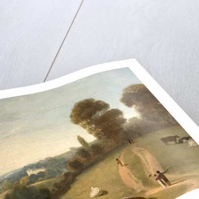 View Across Nottingham Park with Lenton Priory in the Distance by Thomas Barber