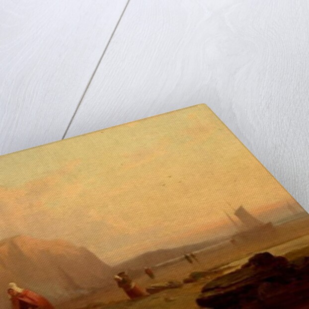 Secene on the Coast of Normandy, France, 1825 by Richard Parkes Bonington