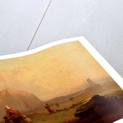 Secene on the Coast of Normandy, France, 1825 by Richard Parkes Bonington