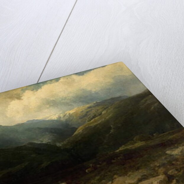 Deer Stalking in the Highlands, a Quiet Shot, 1860 by Edmund John Niemann