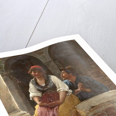 The Offer, 1887 by Eugen von Blaas