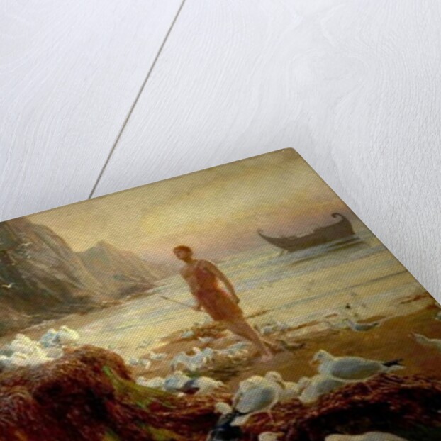 An Old World Wanderer, 1887 by Briton Riviere