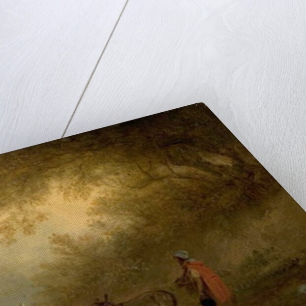 Gypsies Striking Camp by Edmund Bristow