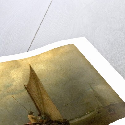 A River Scene with Barges, c.1825 by Augustus Wall Callcott