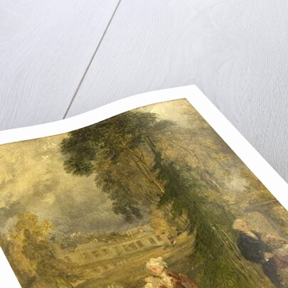 The Residence of Hayley, Eartham, Sussex by William Harvey