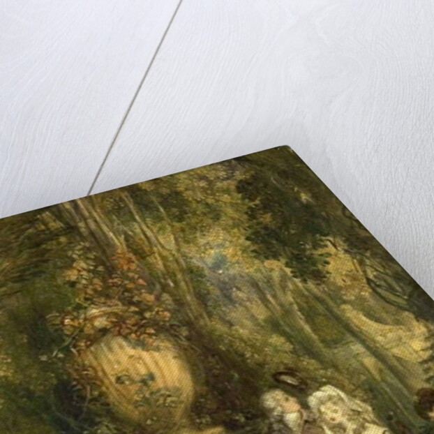 The Wilderness at Weston, Buckinghamshire, with Pope's Monument by William Harvey