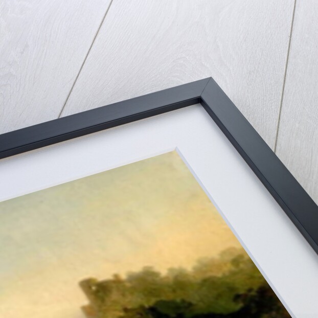 Arundel Castle, West Sussex, and Stream, 1855 by Edmund John Niemann