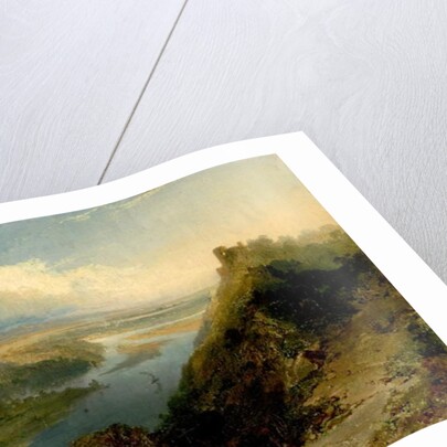 Arundel Castle, West Sussex, and Stream, 1855 by Edmund John Niemann