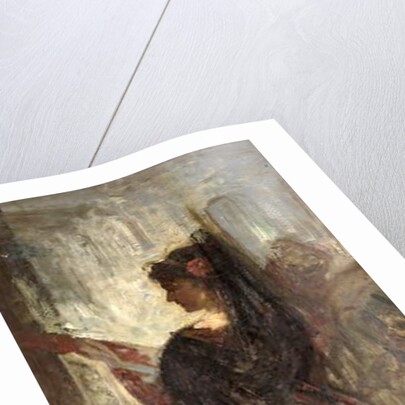 A Lady with a Guitar by John Phillip