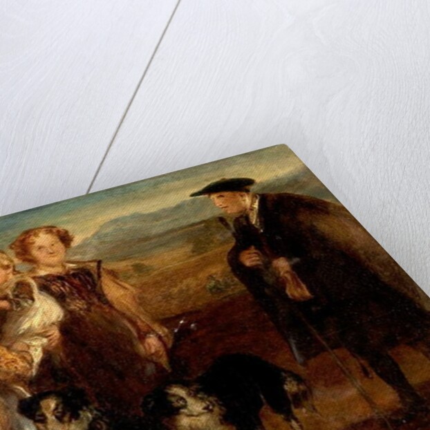 A Highland Family, 1823 by David Wilkie