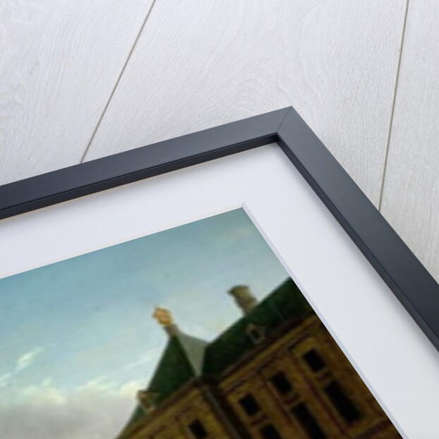Back of Nieuwe Kerk and Town Hall, Amsterdam, Holland by Isaak Ouwater
